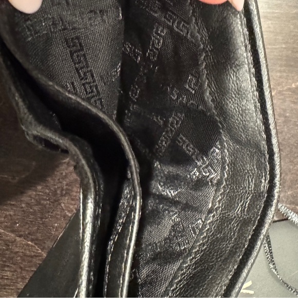 Versace Men’s Wallet Black Leather - Picture 3 of 4